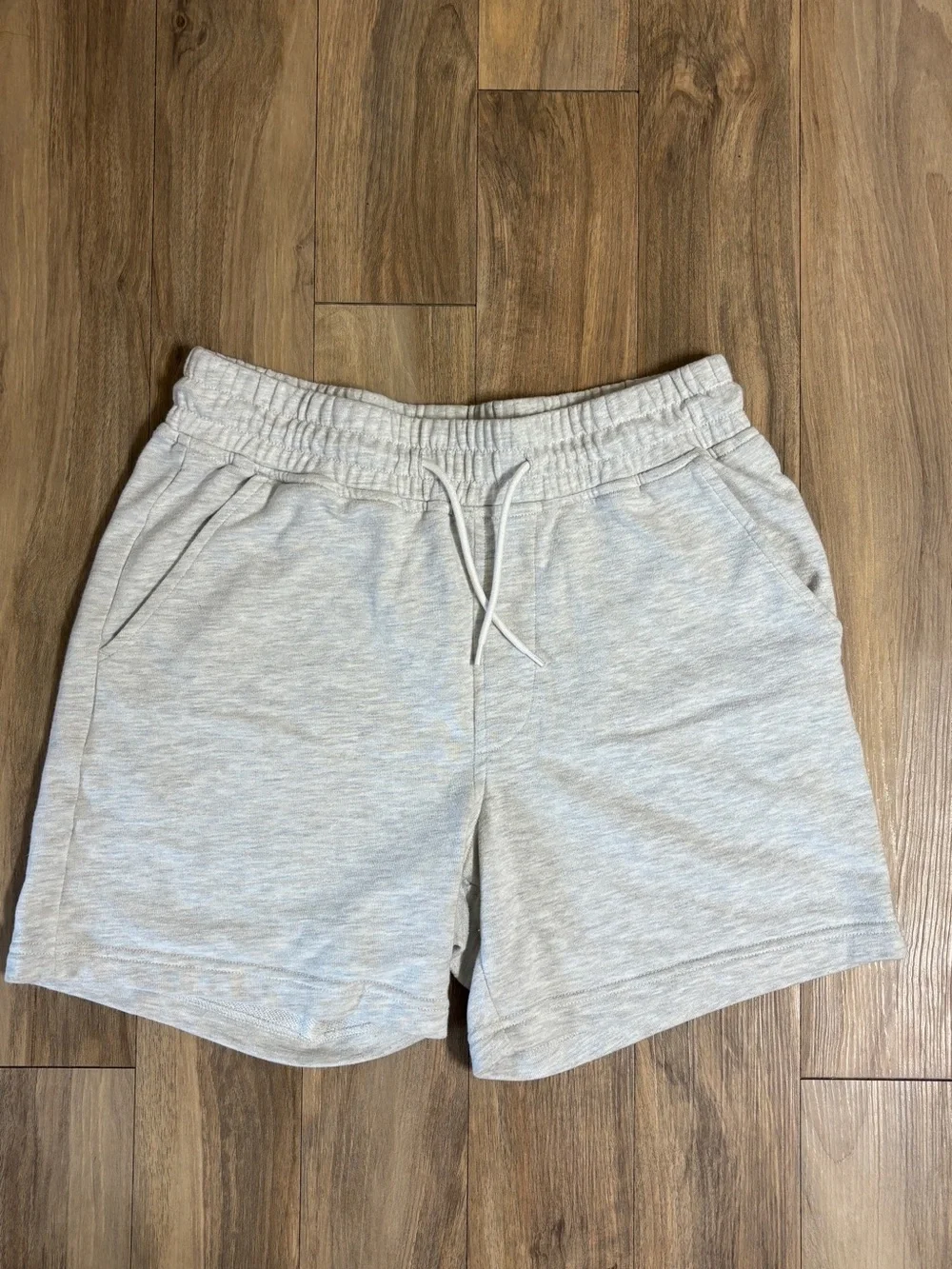 Original Use Light Gray Athletic Drawstring Shorts